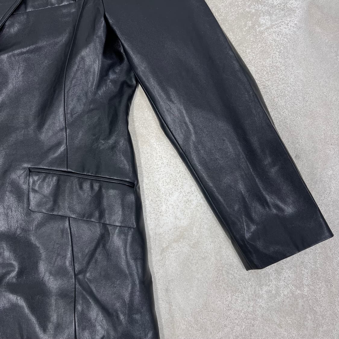 데렉 램 10 크로스비 레더 롱 자켓 상품이미지2