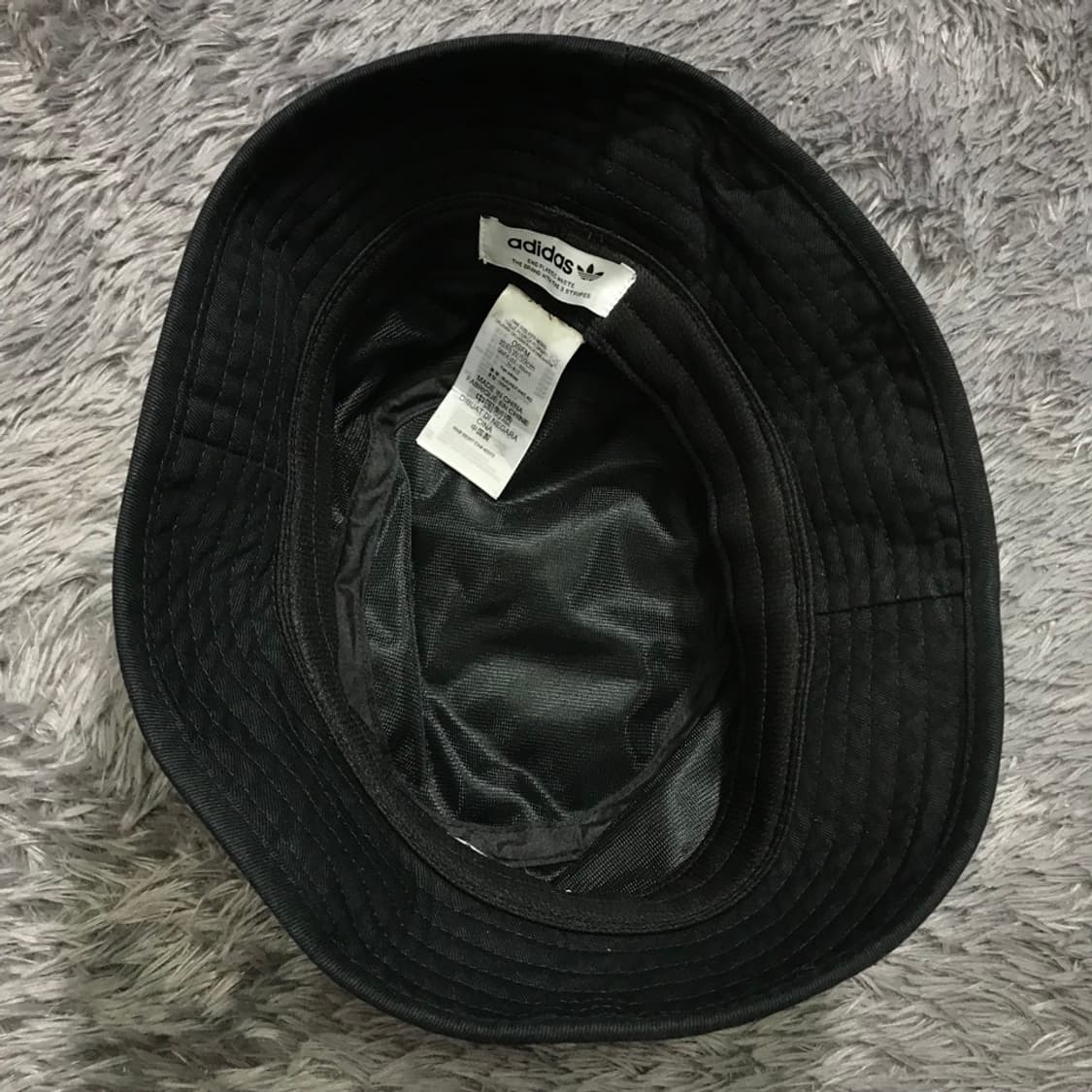 [[OSFM,A급,공용] 아디다스(ADIDAS) 아디컬러 블랙 버킷햇 상품이미지5
