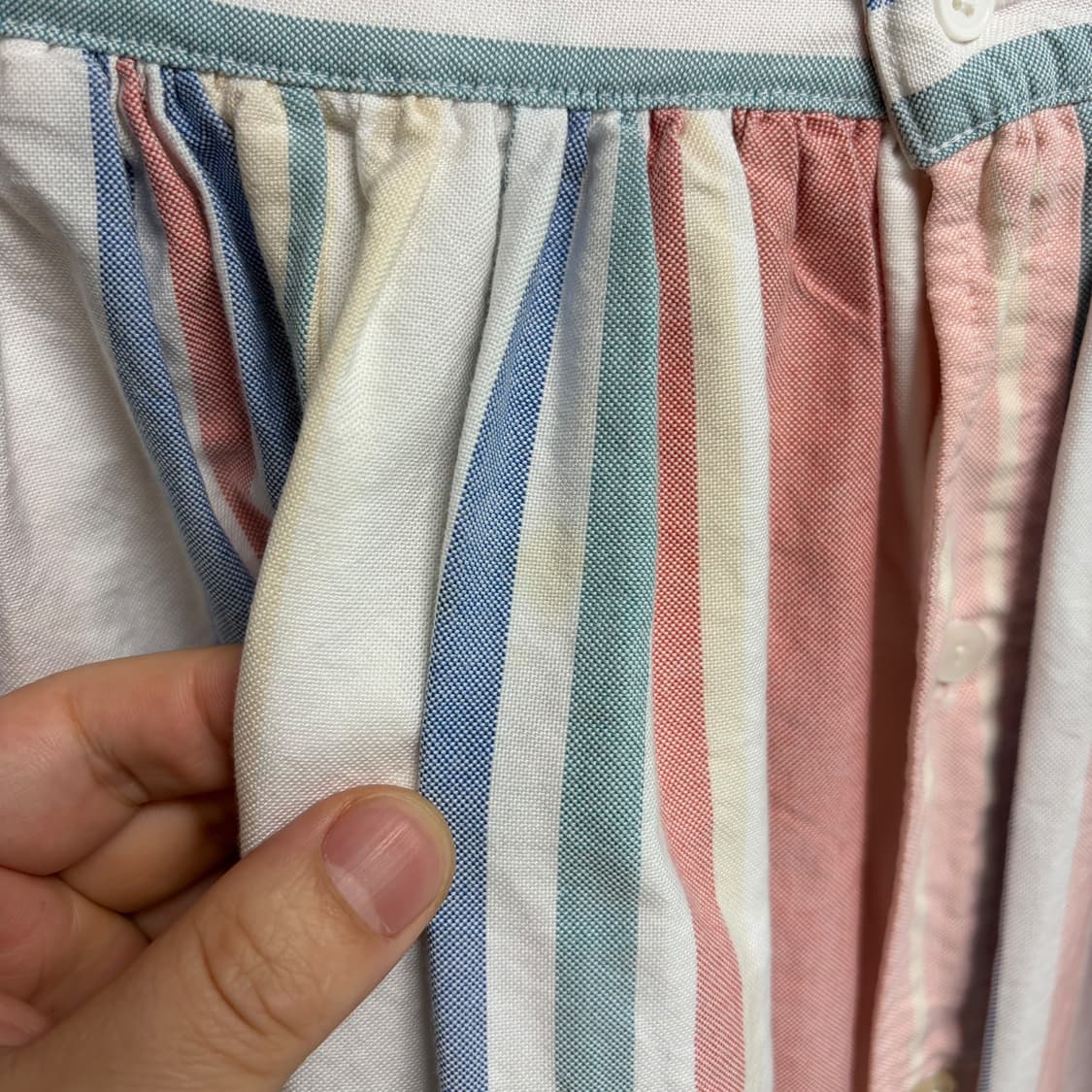 (OS)SUNNY SPORTS 써니 스포츠 멀티 스트라이프 스커트 상품이미지3