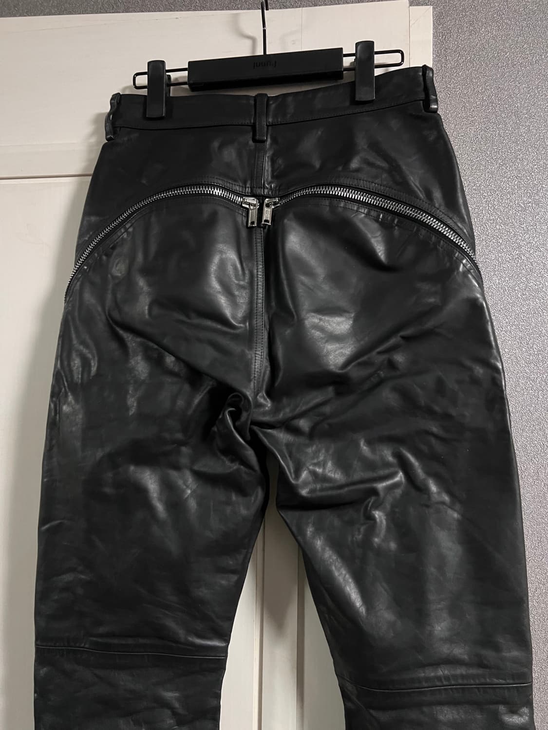 [26] 릭오웬스 레더 볼란 바나나 팬츠 상품이미지7