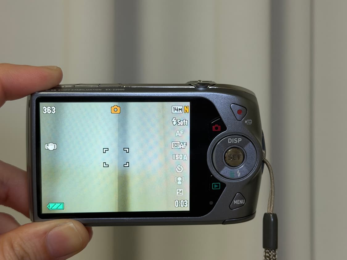 카시오 엑슬림 ex-z2000 상품이미지5