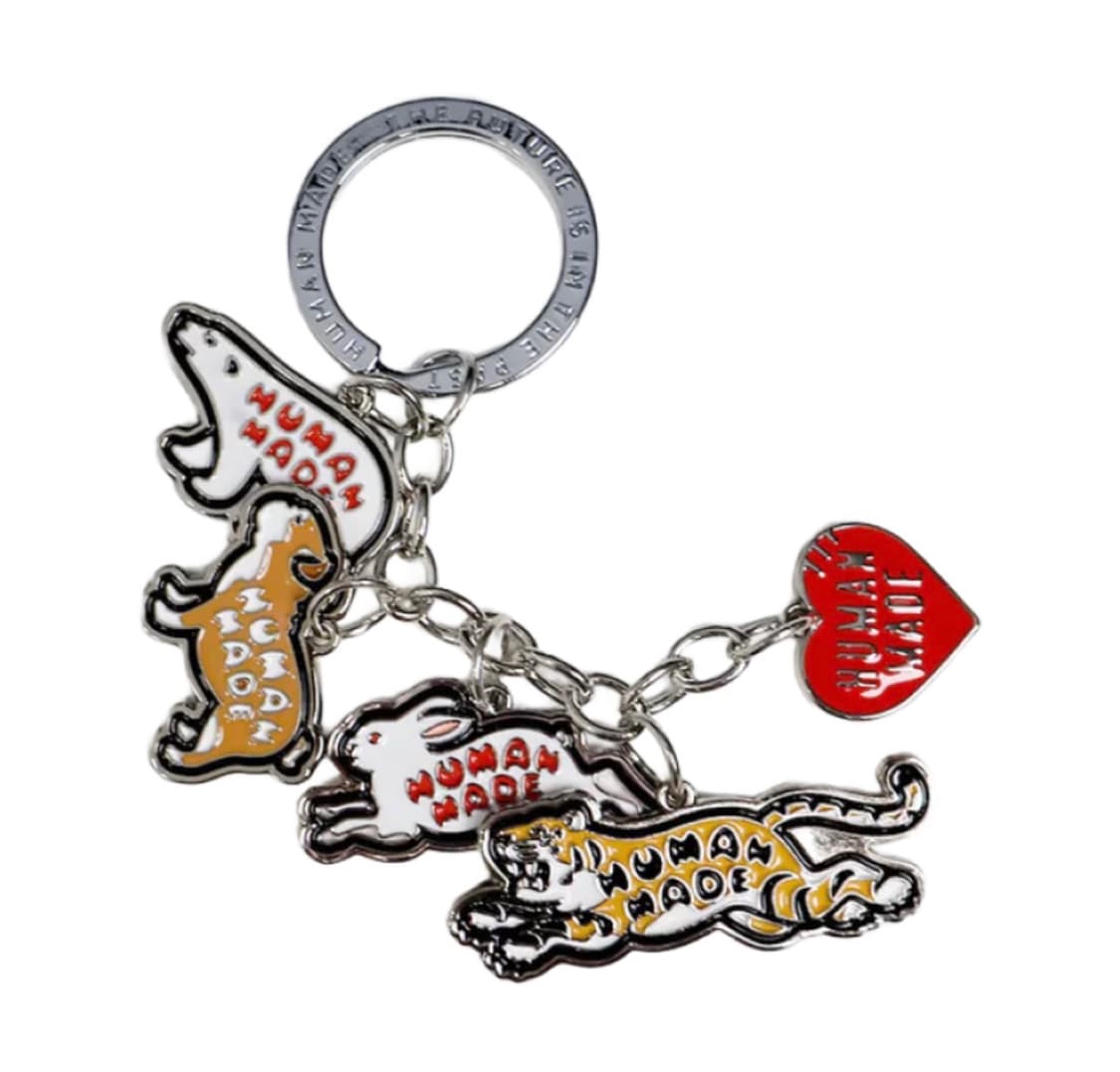 Human Made Animal Heart Keyring Silver 상품이미지1
