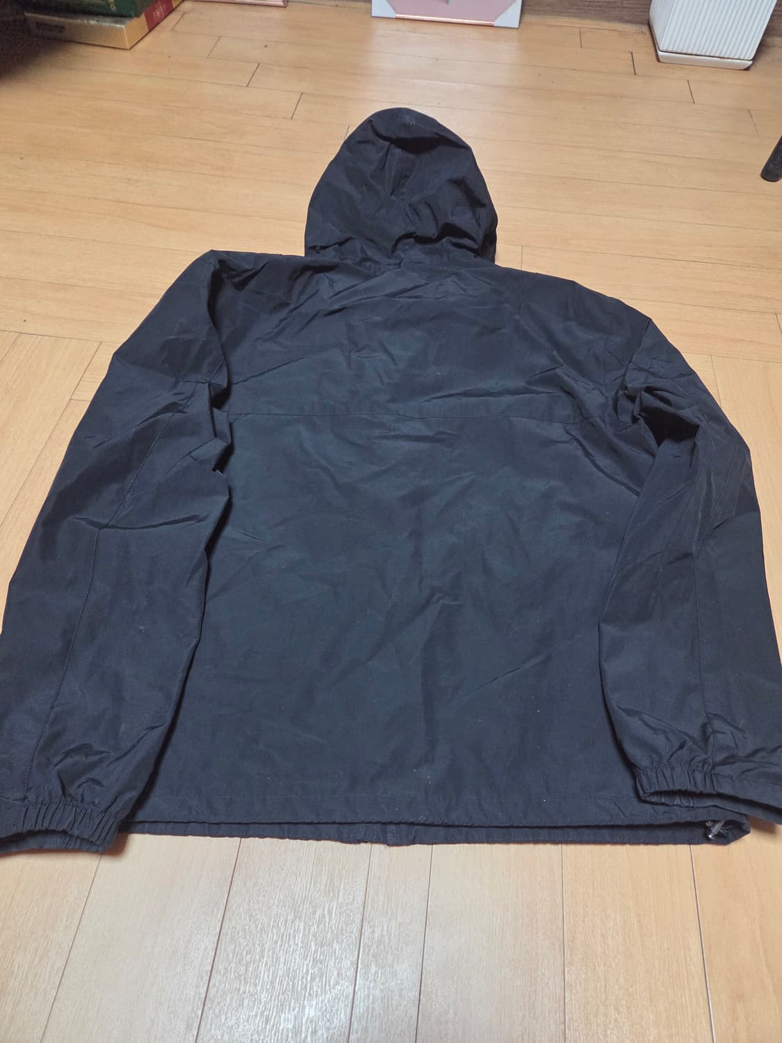 랄프로렌 폴로 블랙 후드 바람막이 L 상품이미지3