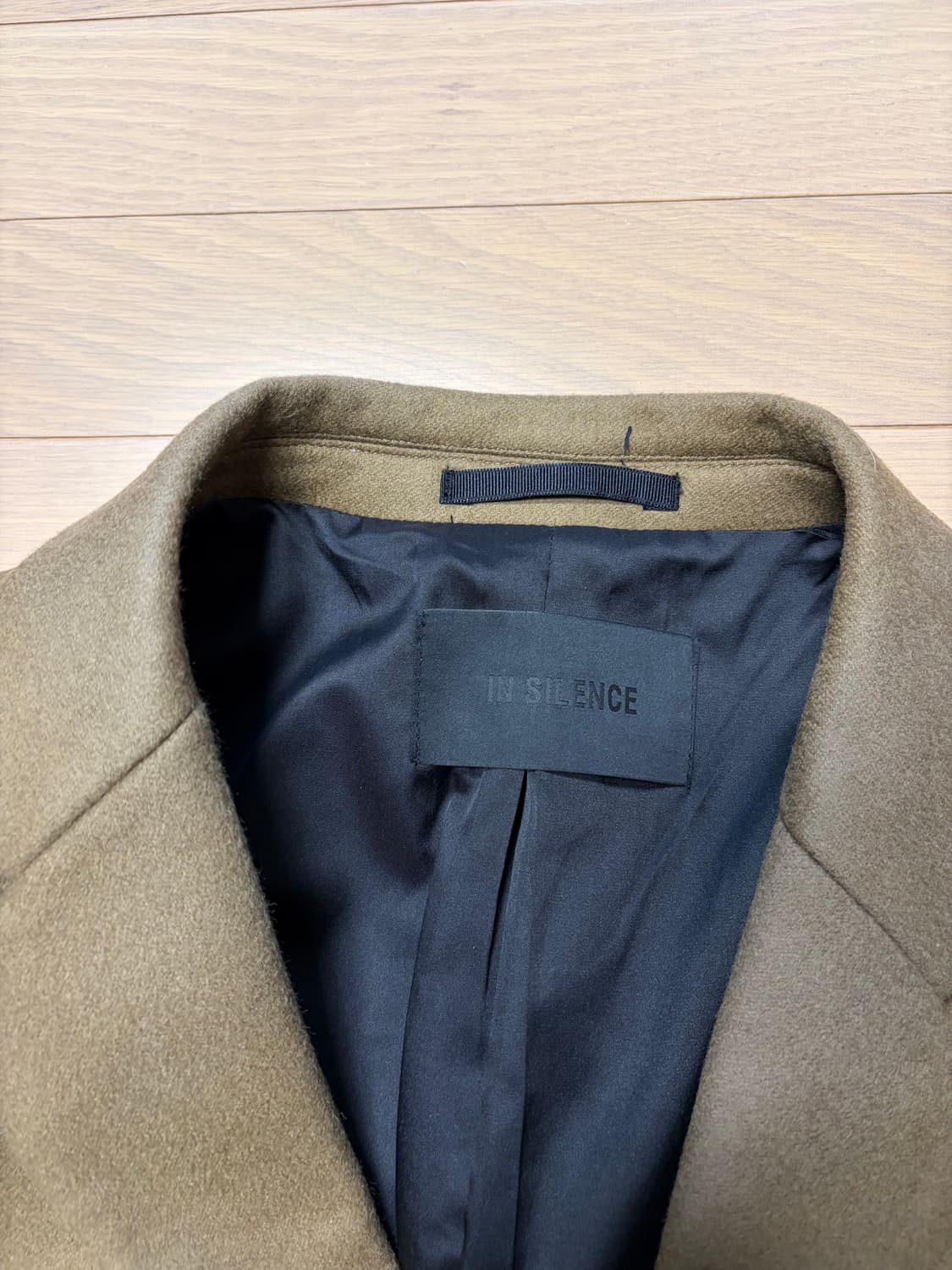 인사일런스 울 캐시미어 블렌드 코트 L사이즈 상품이미지2