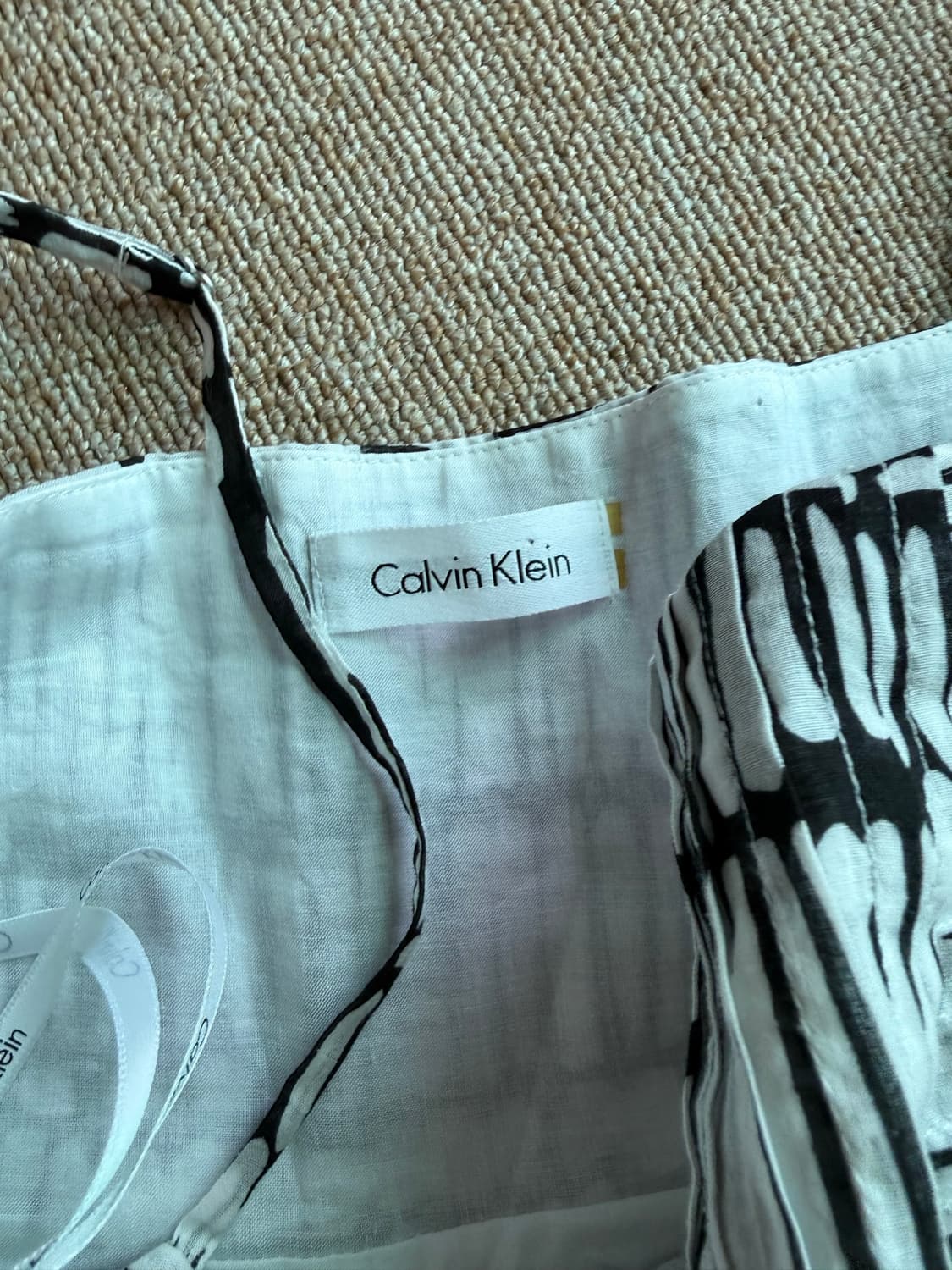 Calvin klein 롱 맥시 슬립 원피스 143 센티  상품이미지8
