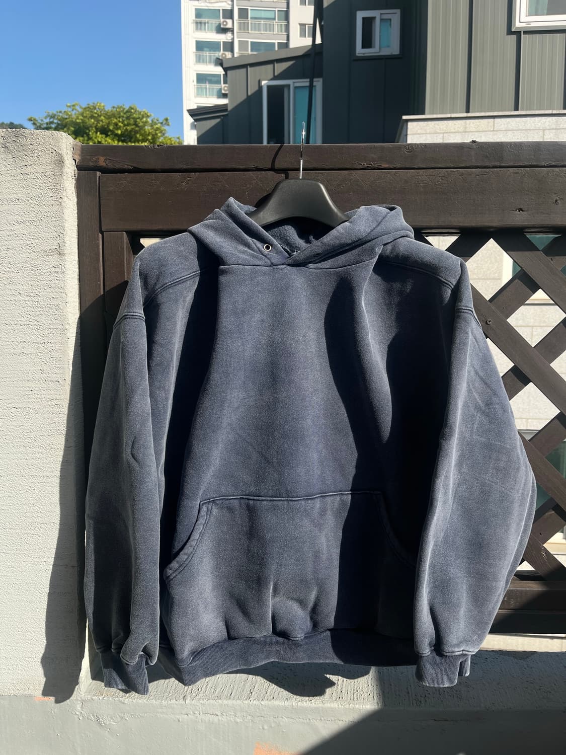 배드포드 블랭크 후드 네이비 상품이미지1