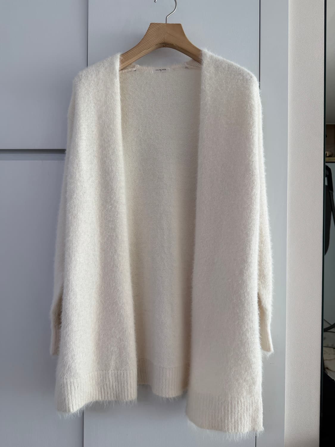 GLACIER 오픈형 앙고라 가디건 상품이미지1