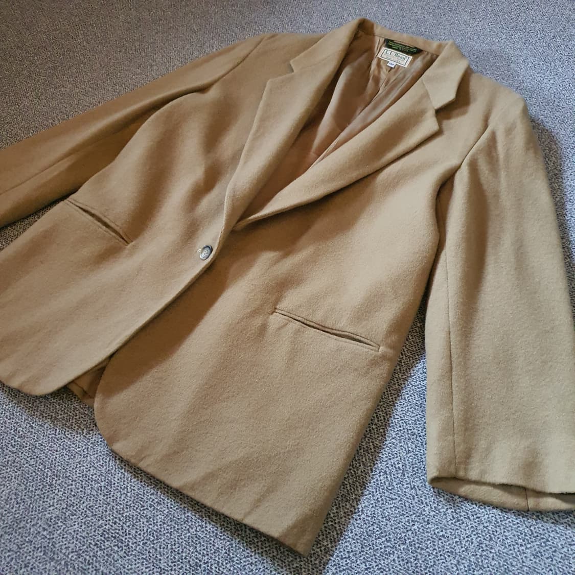 80s 엘엘빈 우먼 블레이져 울 자켓 no.54 상품이미지2