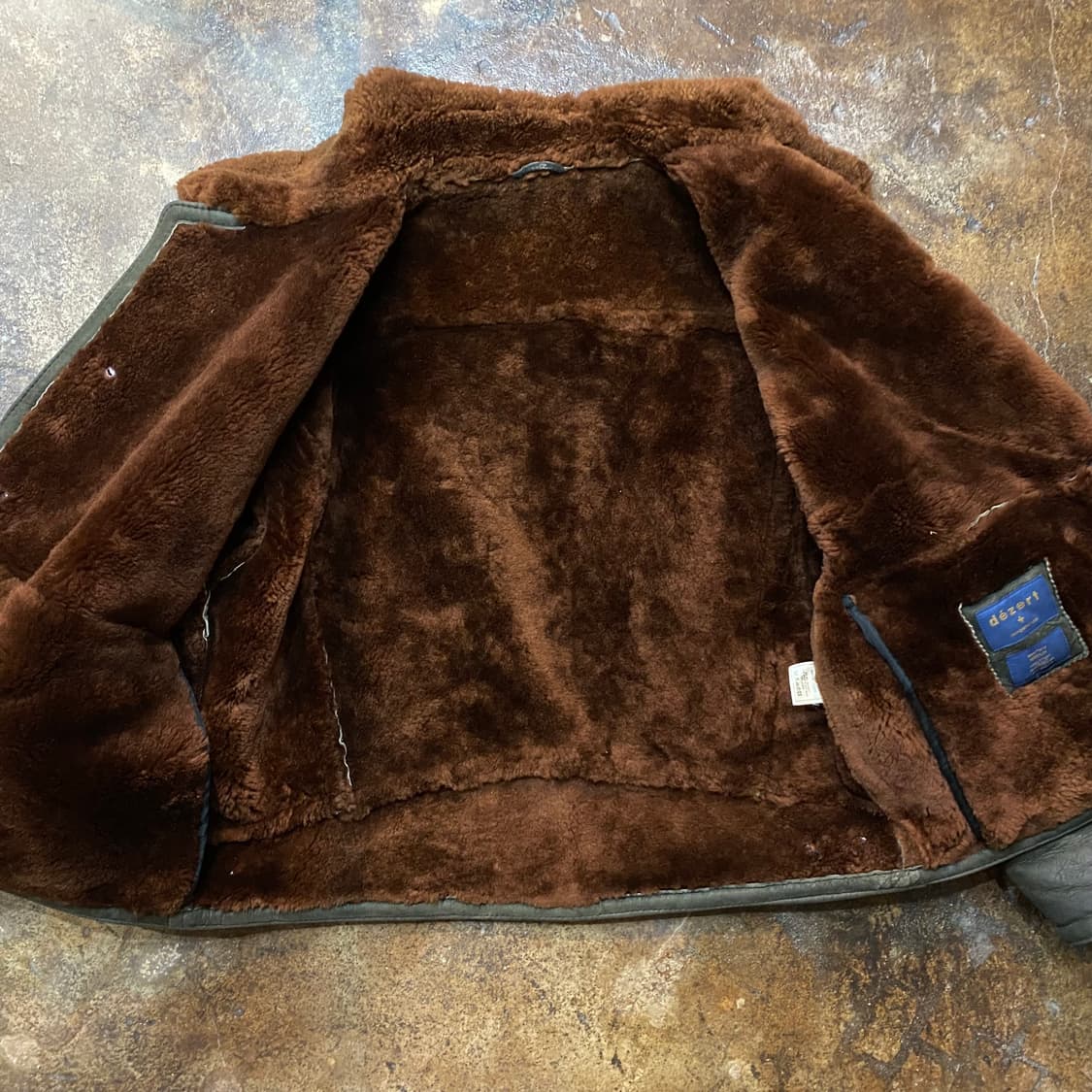 (M) 90s DEZERT 무스탕 자켓 상품이미지7