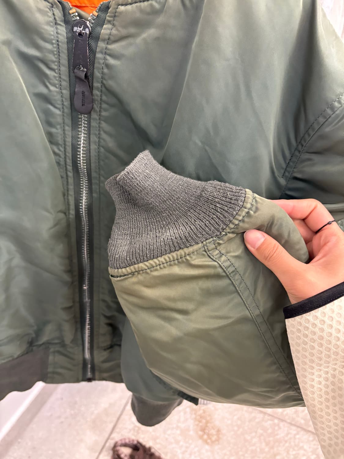 Alpha Industries reversible ma-1 jacket 상품이미지4