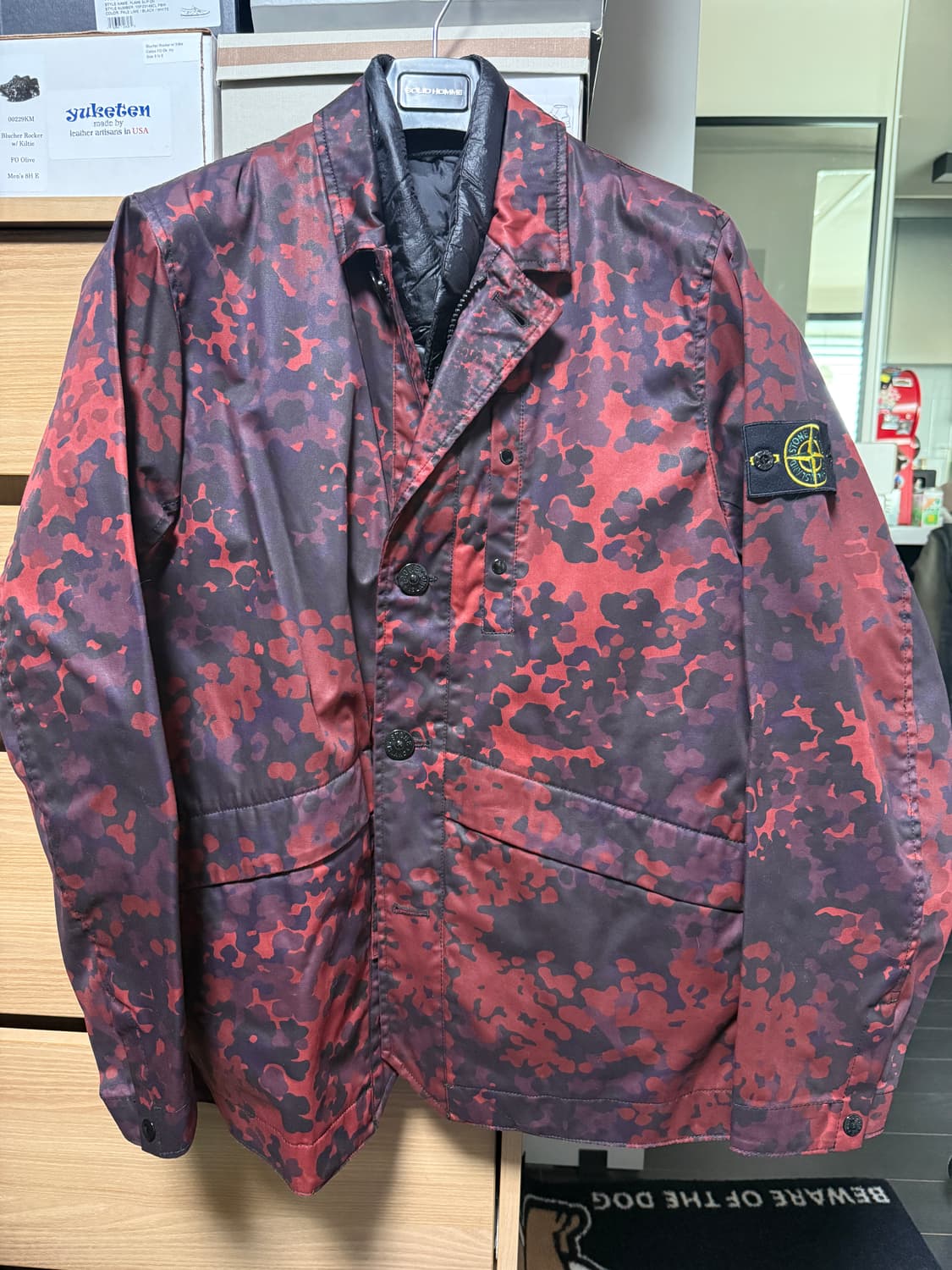 스톤아일랜드  라쏘 고마토 분리형 자켓 상품이미지1