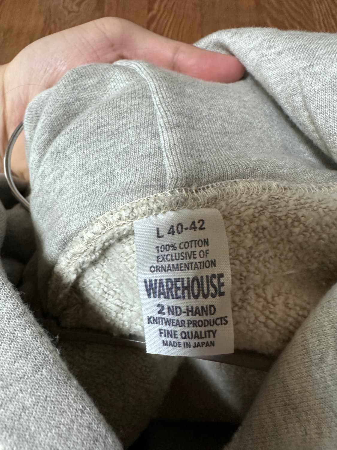 웨어하우스 후드 LOT 462 상품이미지5