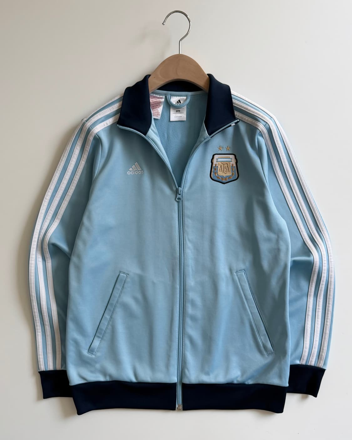 Adidas 아디다스 스카이블루 컬러 아르헨티나 메시 트랙탑 상품이미지5