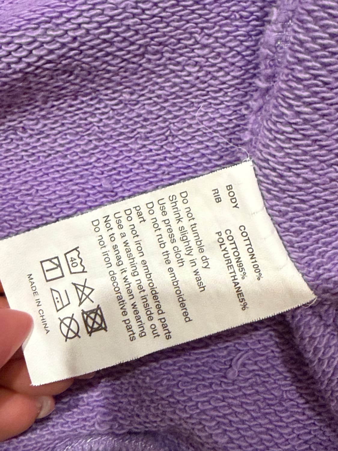 일본에서 구매한 언노운입니다 사이즈 s 상품이미지2