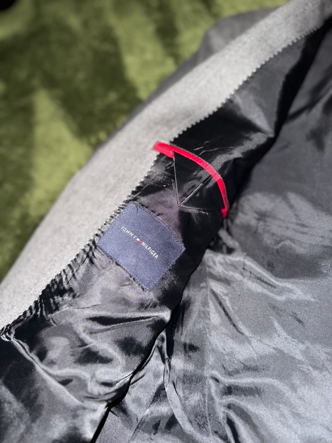 [42R] 타미힐피거 USA 자카드 텍스쳐 클래식 핏 블레이저 자켓 상품이미지6