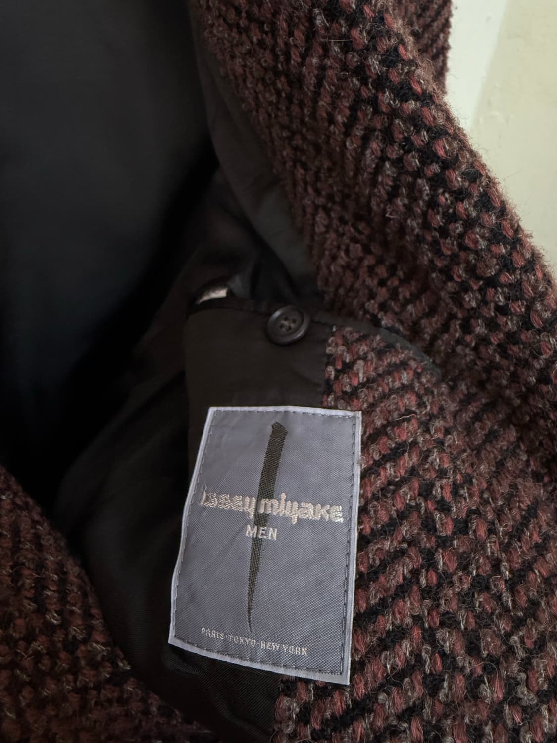 이세이미야케 트위드 자켓 상품이미지4