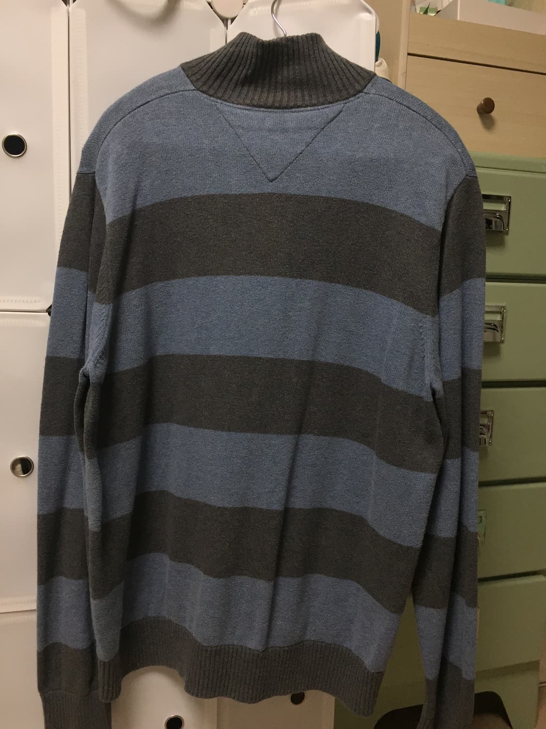 타미힐피거 빈티지 니트 반집업 상품이미지2