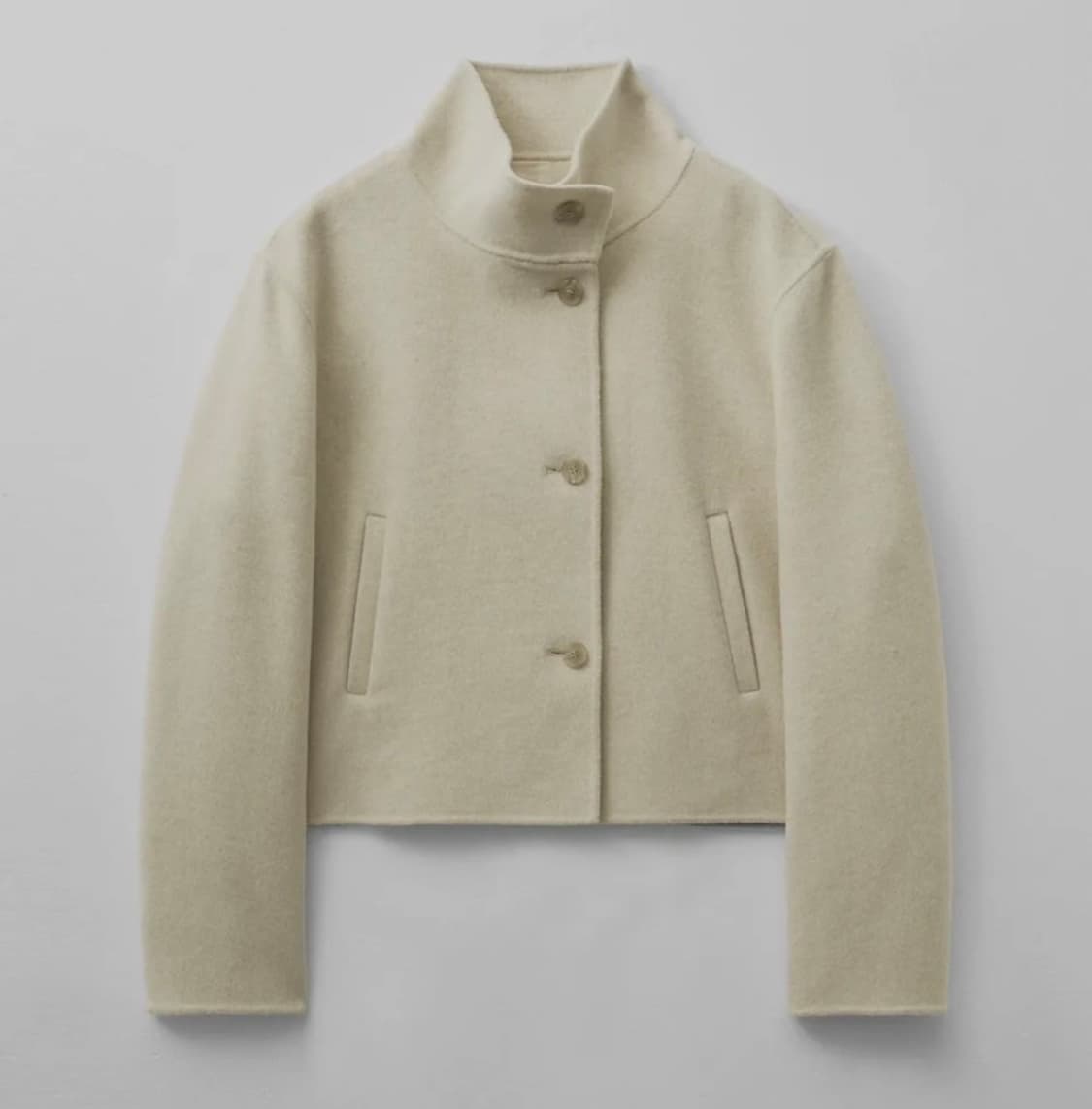 몽돌 울 하이넥 코트  상품이미지2