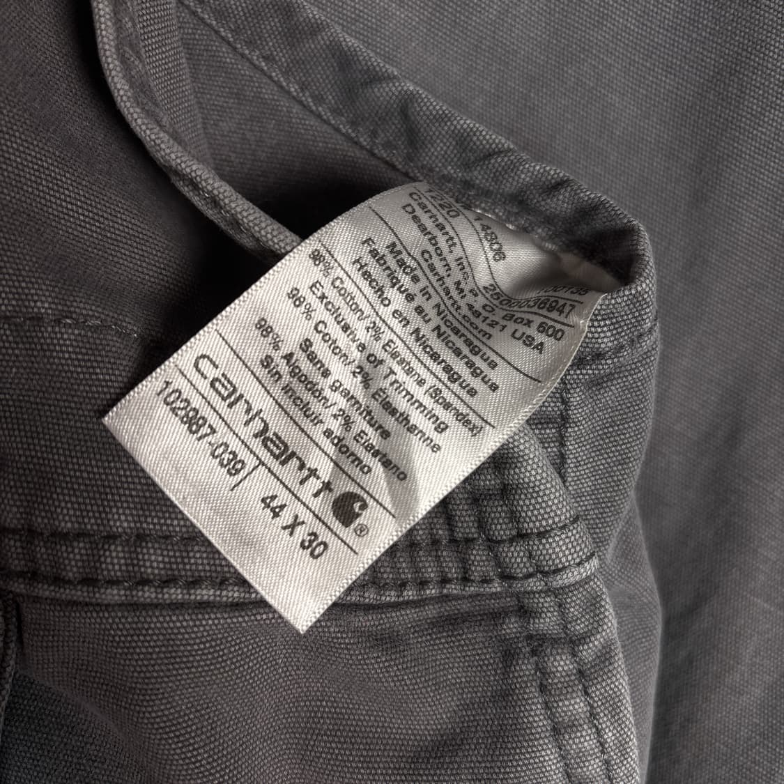 칼하트 더블니카펜터 오버롤 상품이미지5