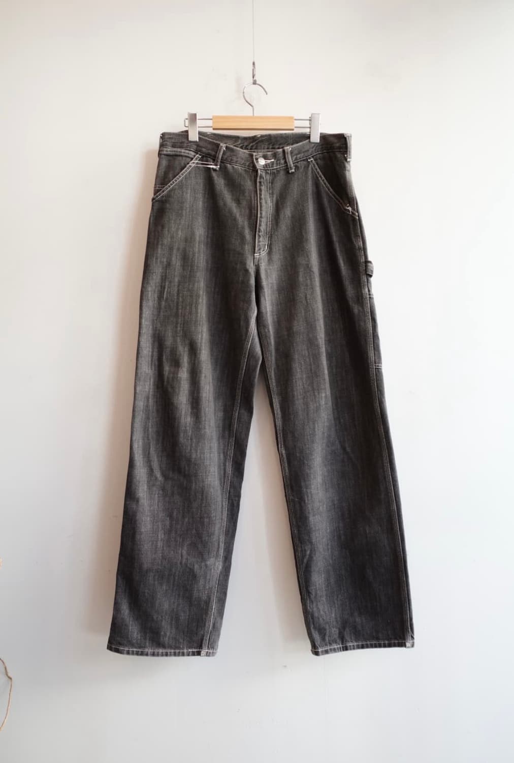 Carhartt 칼하트 흑청 카펜터 데님팬츠 34인치 상품이미지1