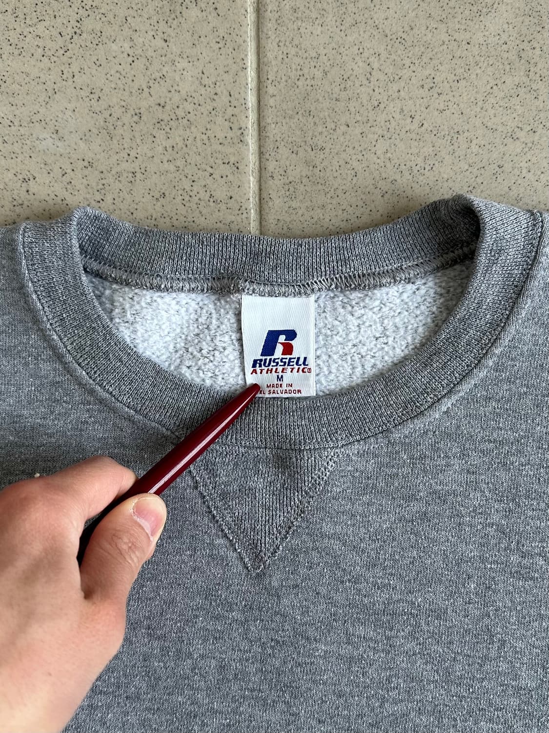 00s 빈티지 러셀 스웻셔츠 그레이 M 상품이미지6