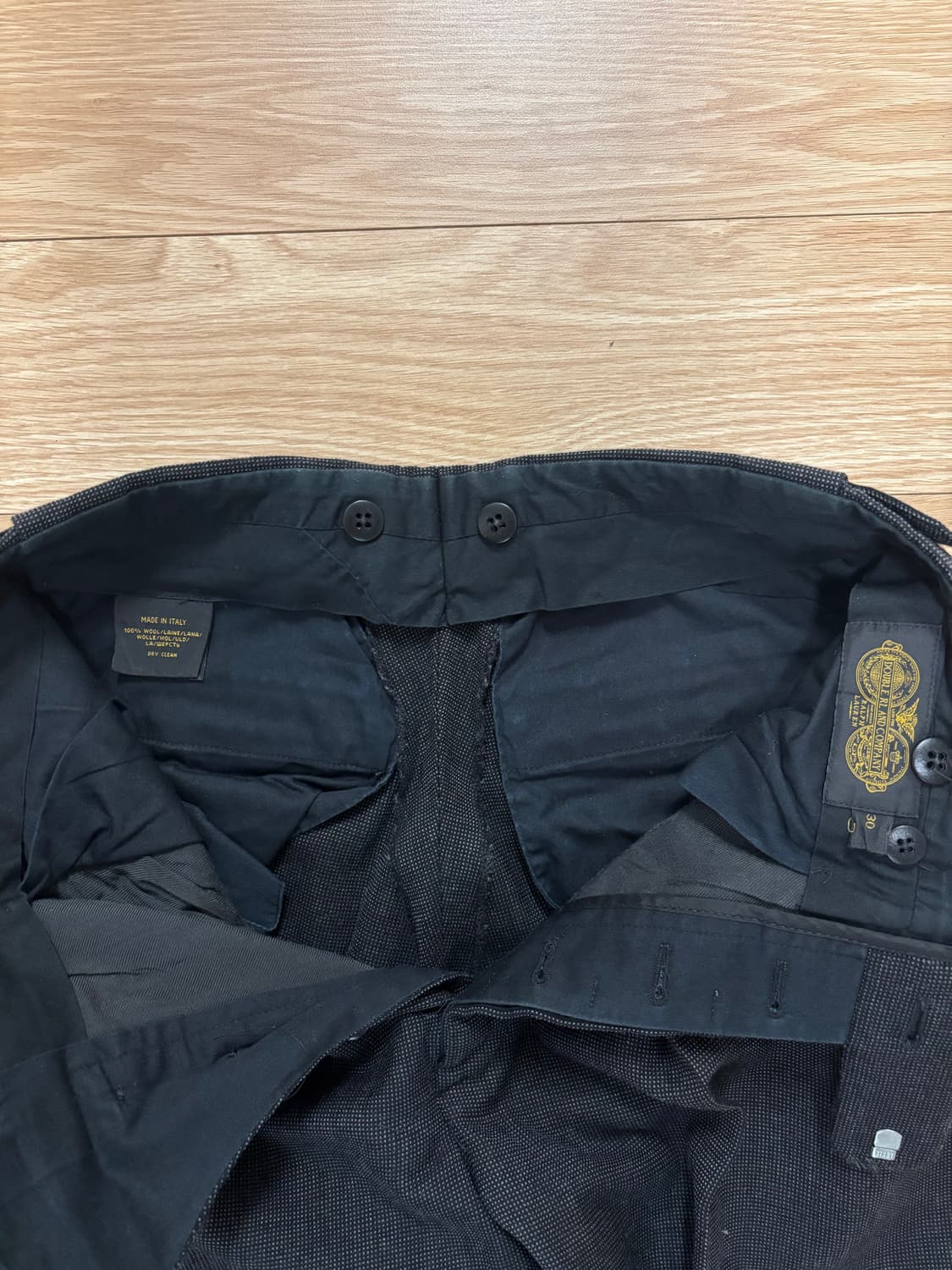 [30] RRL 버즈아이 울 헤링본 팬츠 차콜 상품이미지8