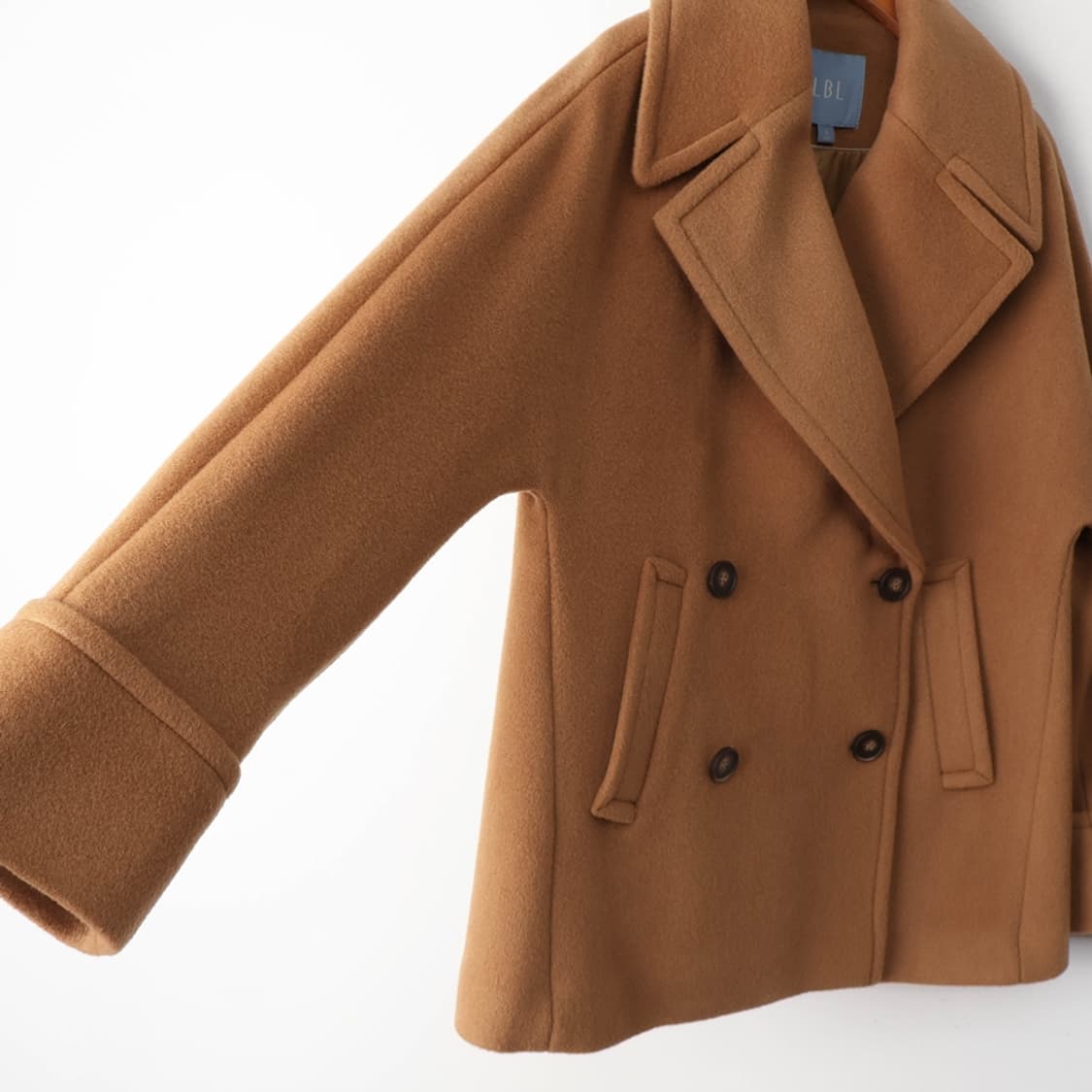 55/LBL 울 더블 하프 코트 상품이미지4