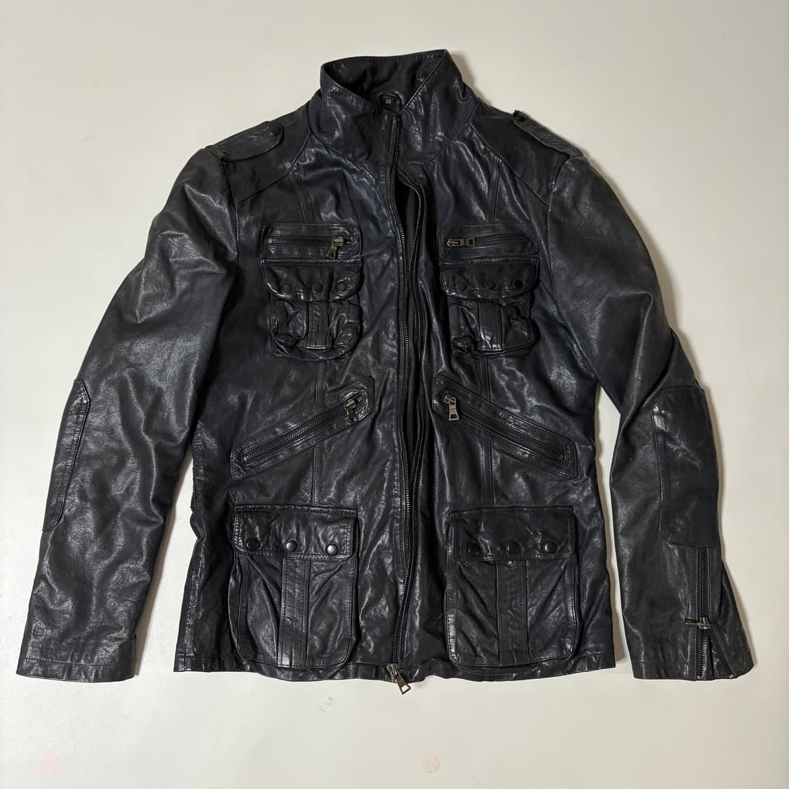 [50]이태리 가죽자켓 상품이미지1