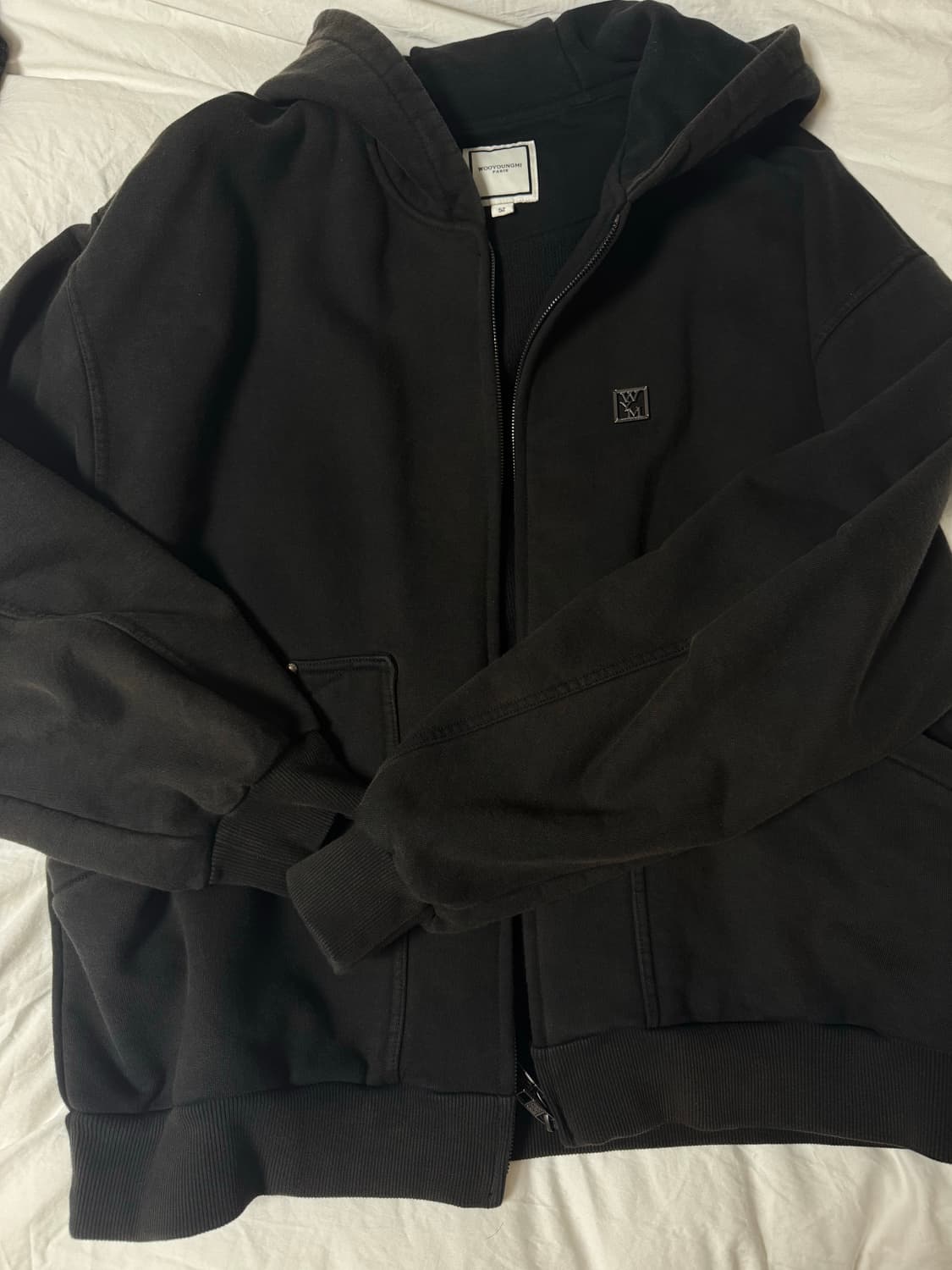 [52] 25ss 우영미 다잉 후드집업 브라운 판매합니다. 상품이미지1