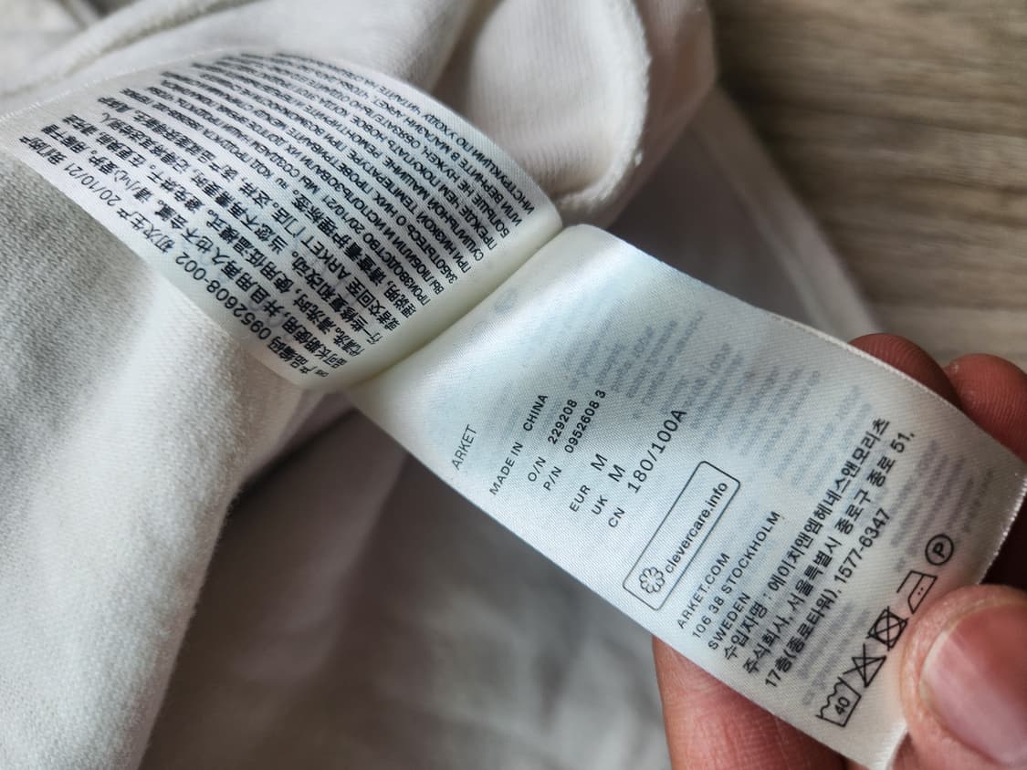 아르켓 셔츠 M 상품이미지3