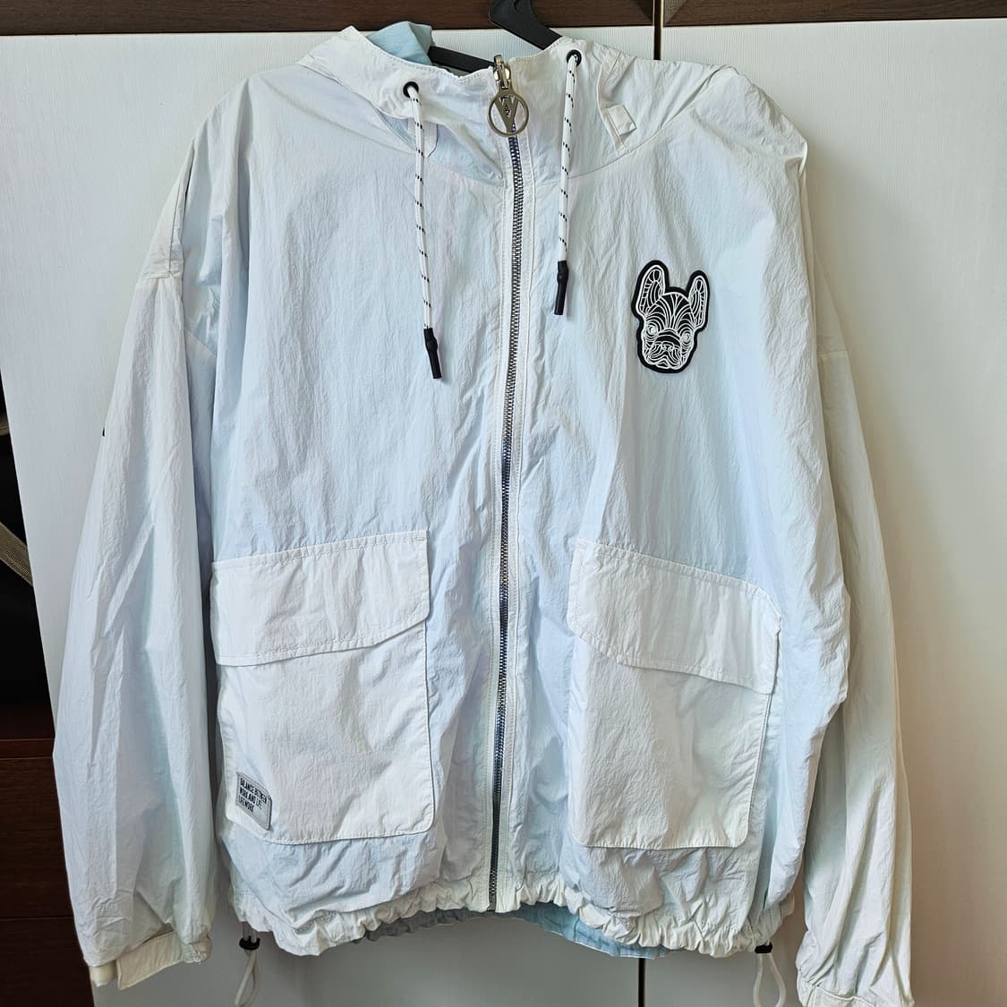 라이프워크 리버시블 바람막이 후드집업 점퍼 공용 상품이미지6