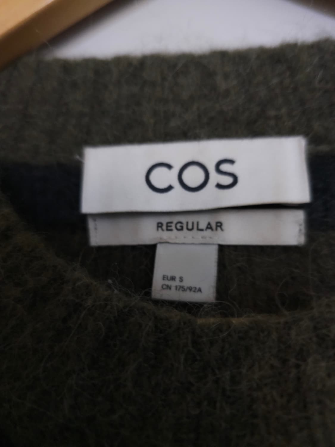 COS 스트라이프 양모 니트 스웨터 상품이미지4