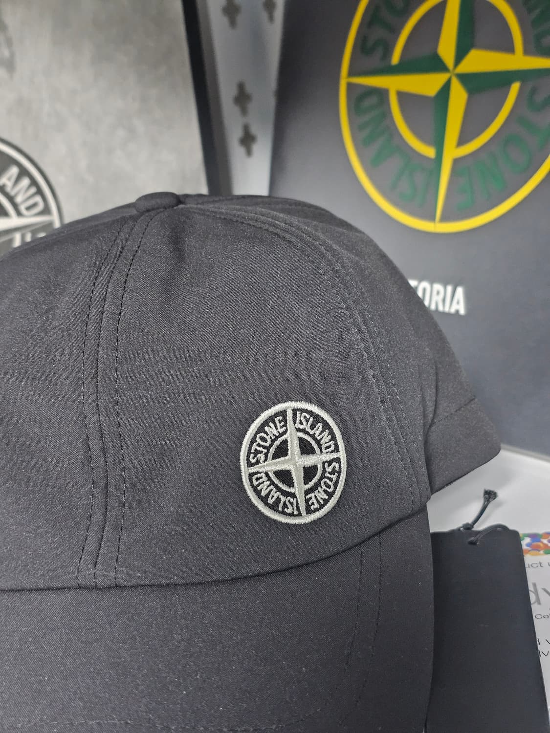 스톤아일랜드 소프트쉘 볼캡 (새 상품) 상품이미지2