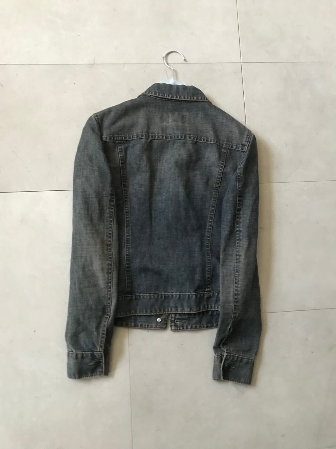 아르마니 슬림핏 데님자켓 상품이미지9