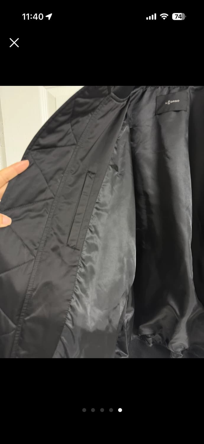 IL CORSO 일꼬로소 오버핏 MA-1  (새상품, 105사이즈) 상품이미지5