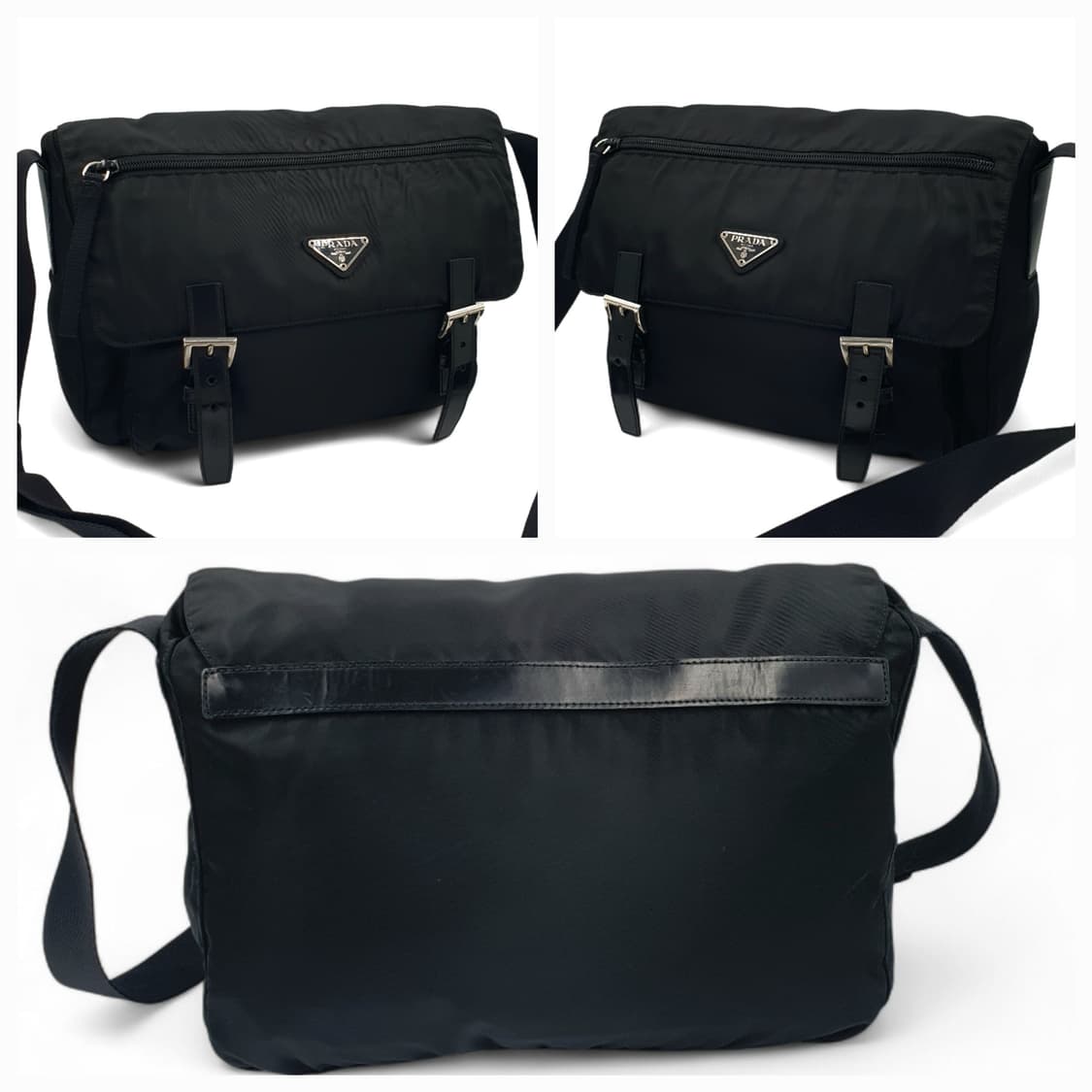 프라다 리나일론 투버클 메신저백 크로스백 숄더백 B6671 상품이미지2