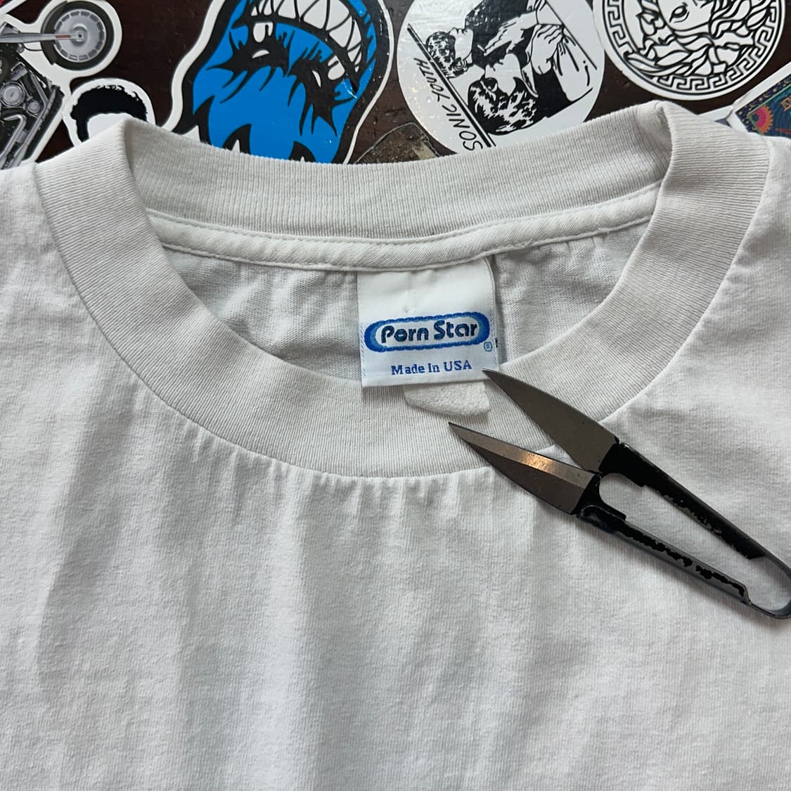 90s USA 폰스타 Pornstar 페덱스 패러디 티셔츠 XL 상품이미지9