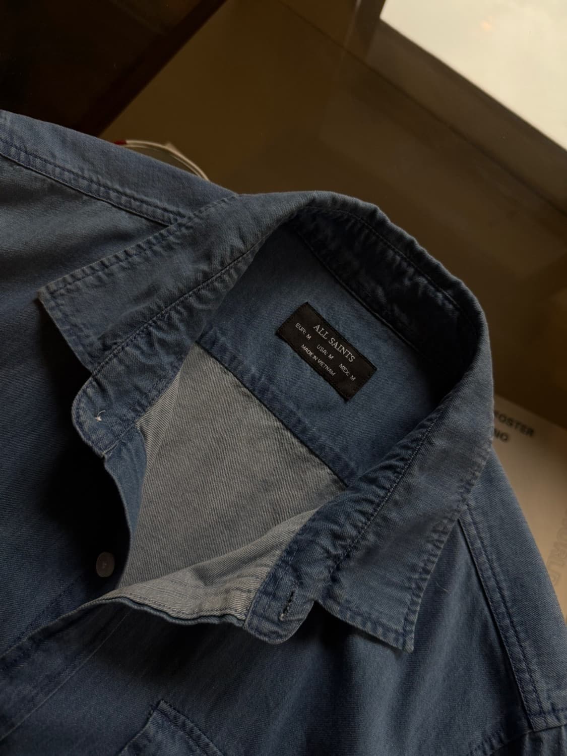올세인츠 데님 셔츠 100 상품이미지10
