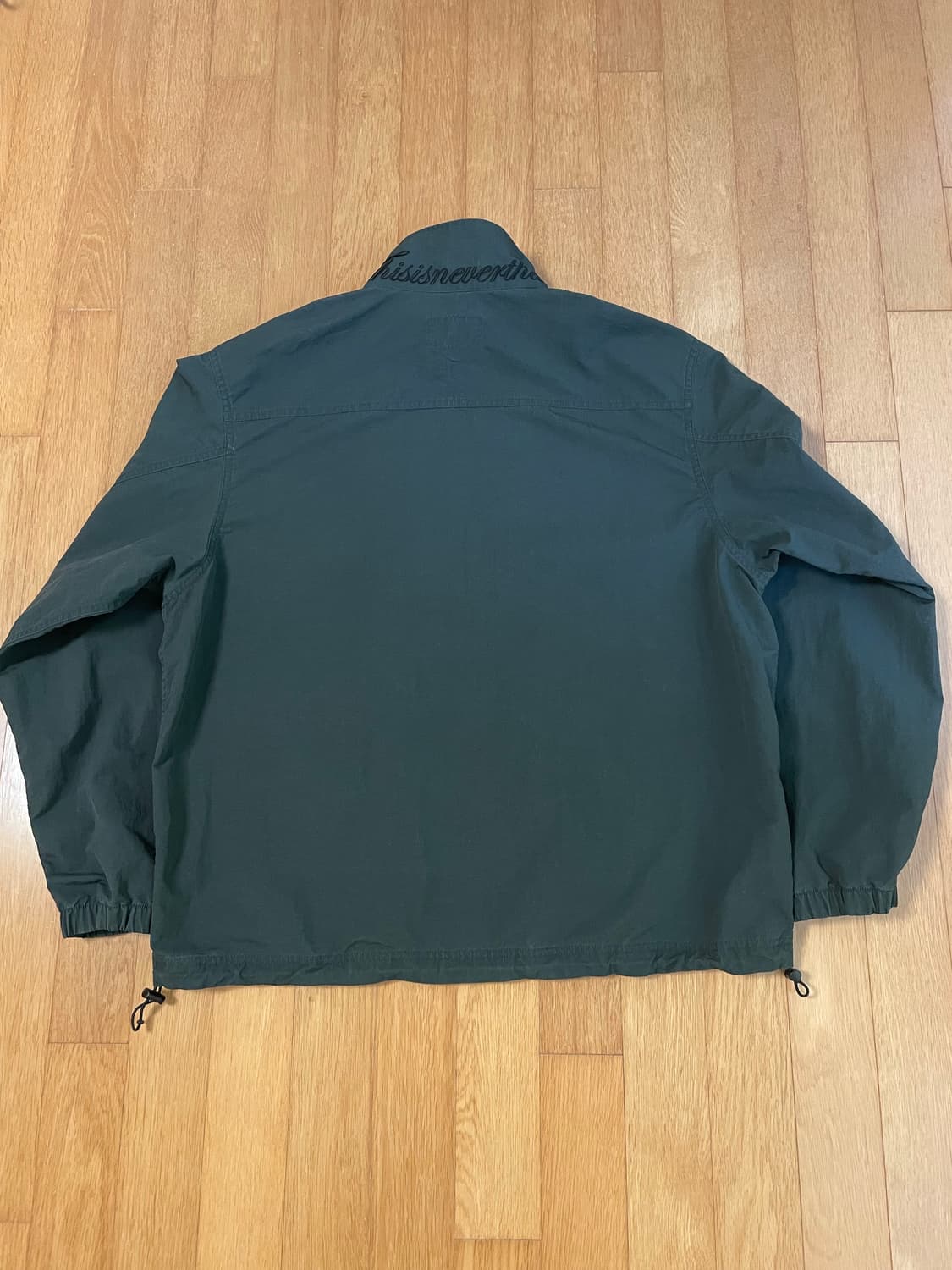 디스이즈네버댓 스크립트 트랙 자켓 블랙 m 상품이미지3