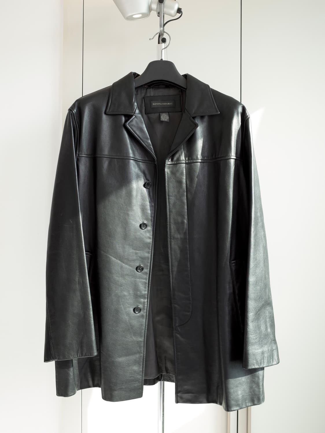 Banana Republic 리얼 레더 카코트 올드갭 상품이미지1