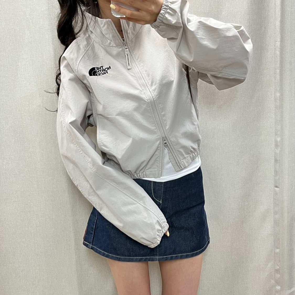 노스페이스 올레마 크롭 바람막이/#3681 상품이미지3