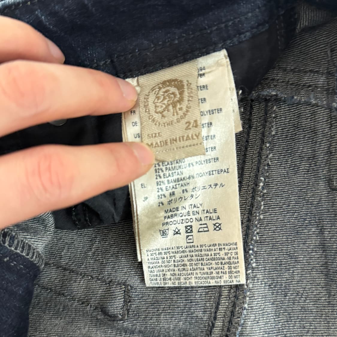 디젤 스트레치 데님 팬츠 상품이미지4