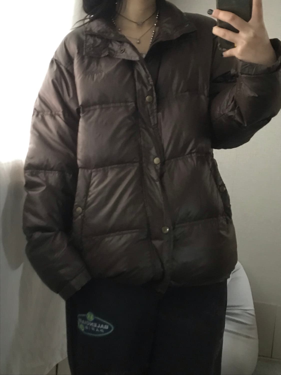 아디다스 00s 초코브라운 패딩 상품이미지4