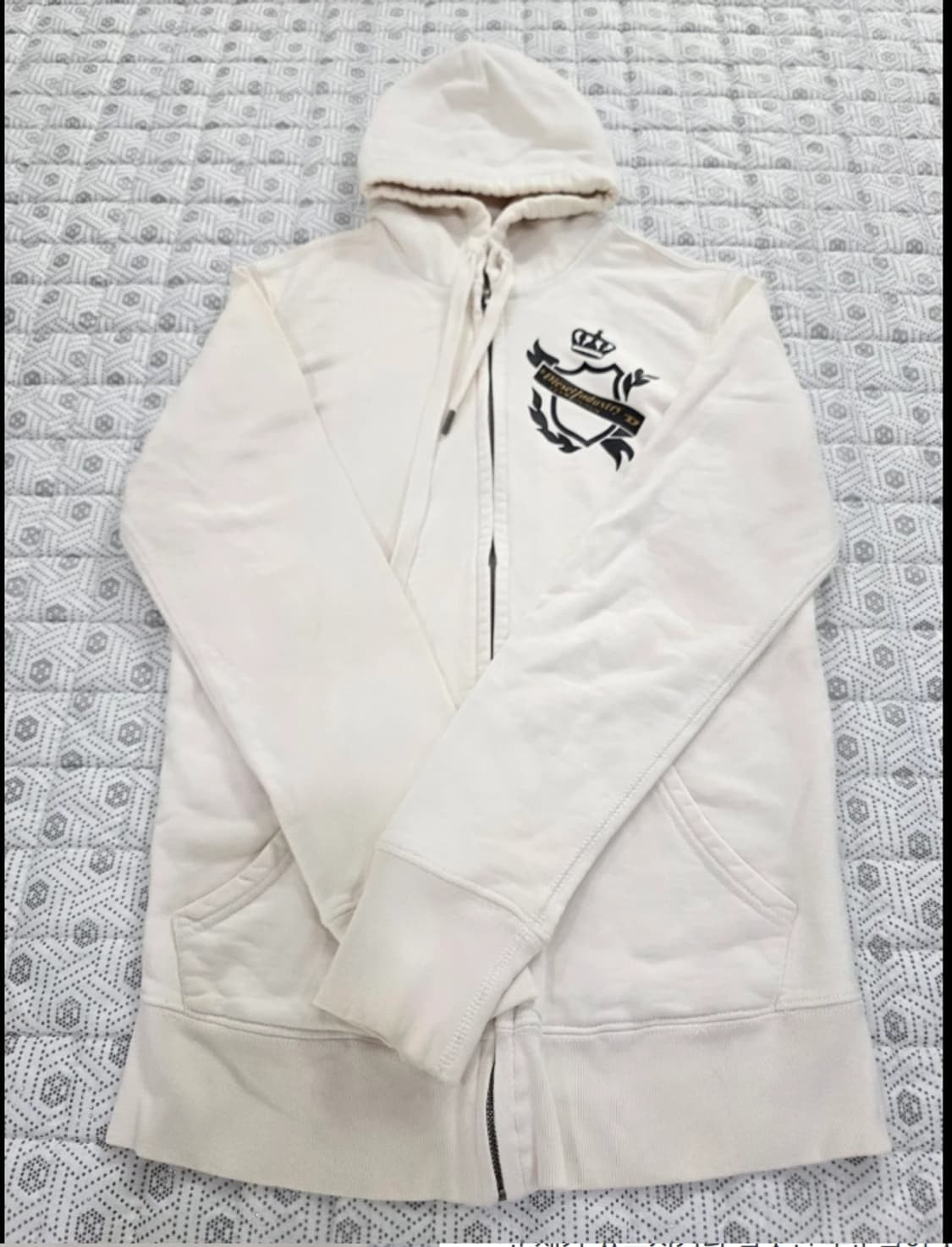 Diesel 디젤 아이보리 후드집업 95 상품이미지1