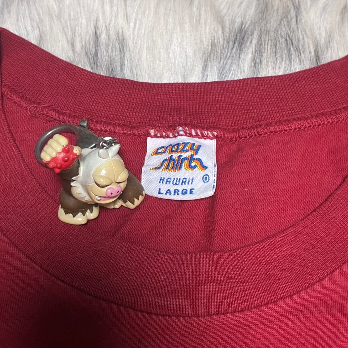 90‘s Crazy Shirts 양면 고양이 반팔티 상품이미지3
