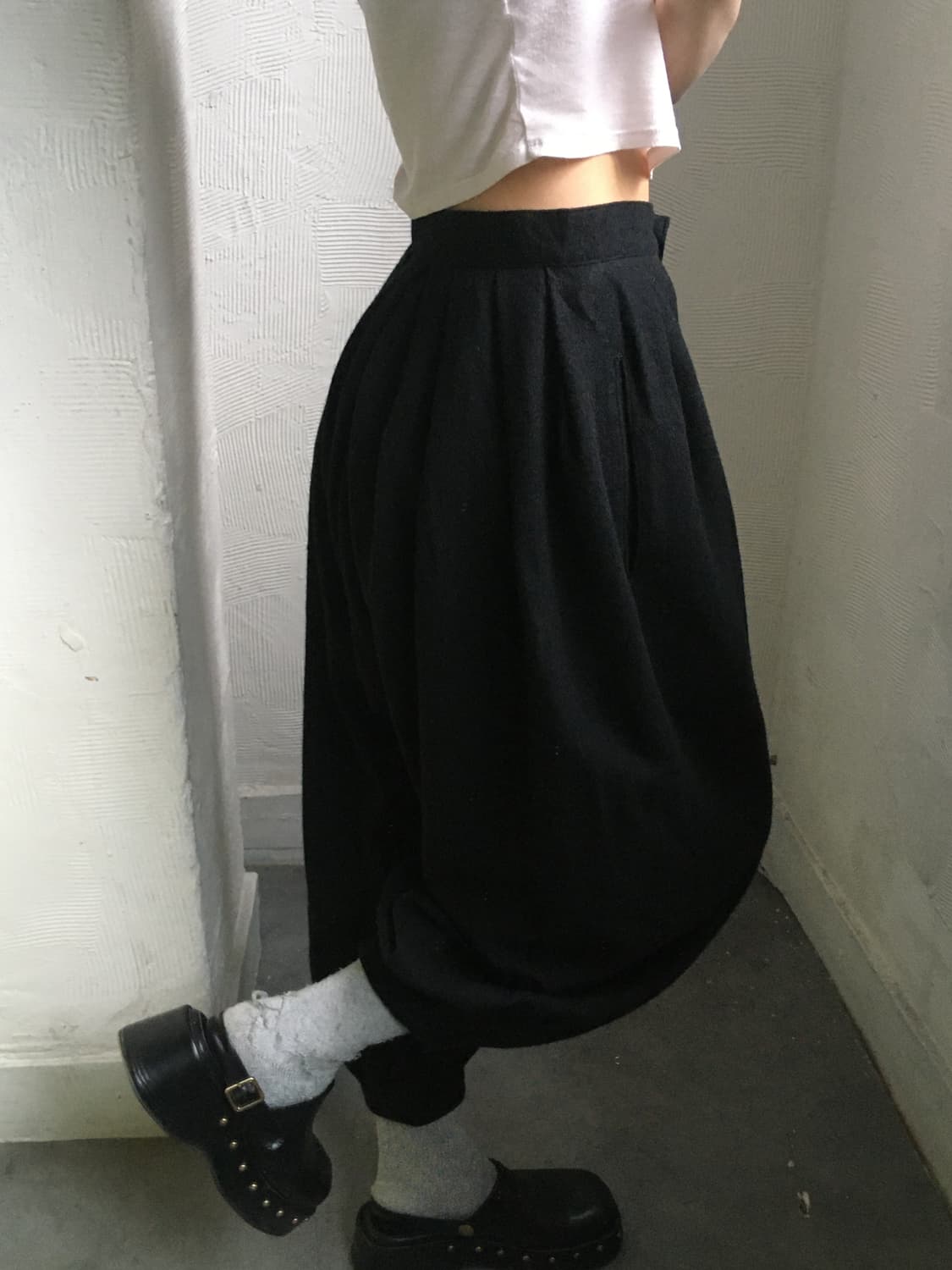 Comme des Garcons 꼼데가르송 블랙 벌룬 팬츠 상품이미지1