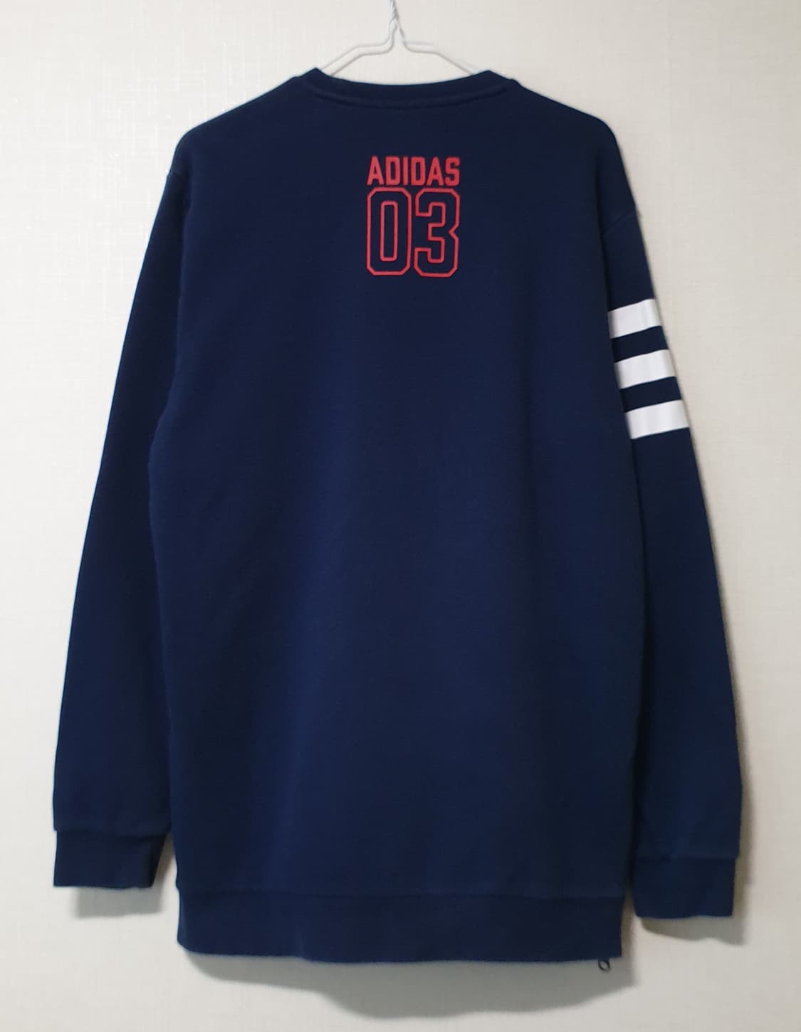 아디다스 기모 맨투맨 긴팔티 100사이즈 상품이미지2