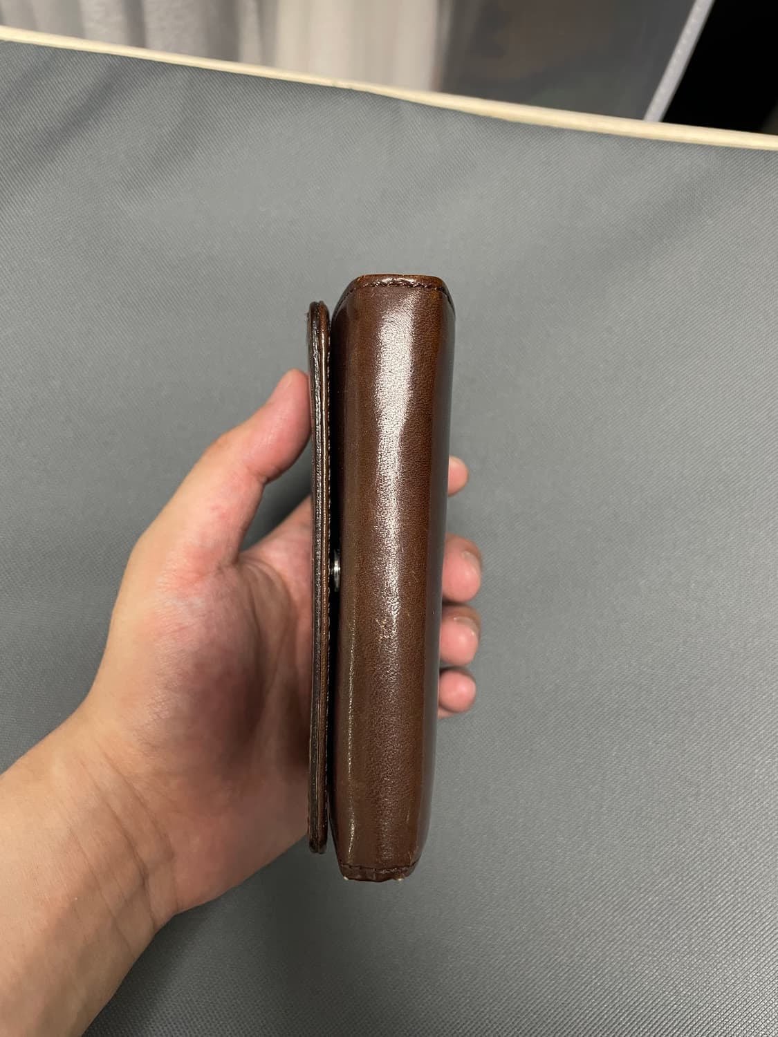마가렛호웰 가죽지갑 브라운 상품이미지5