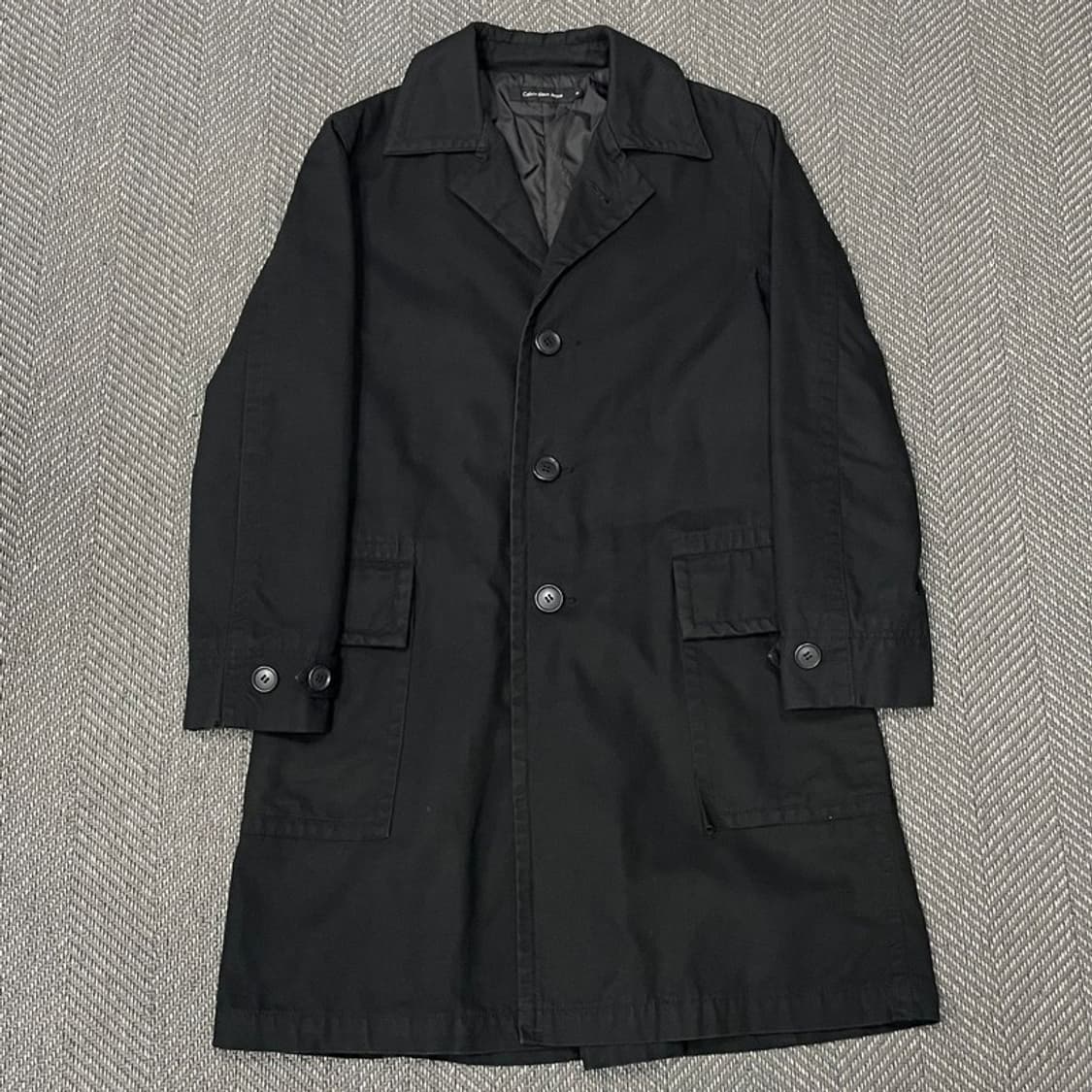 캘빈클라인 진 싱글버튼 코트 v0202 상품이미지1