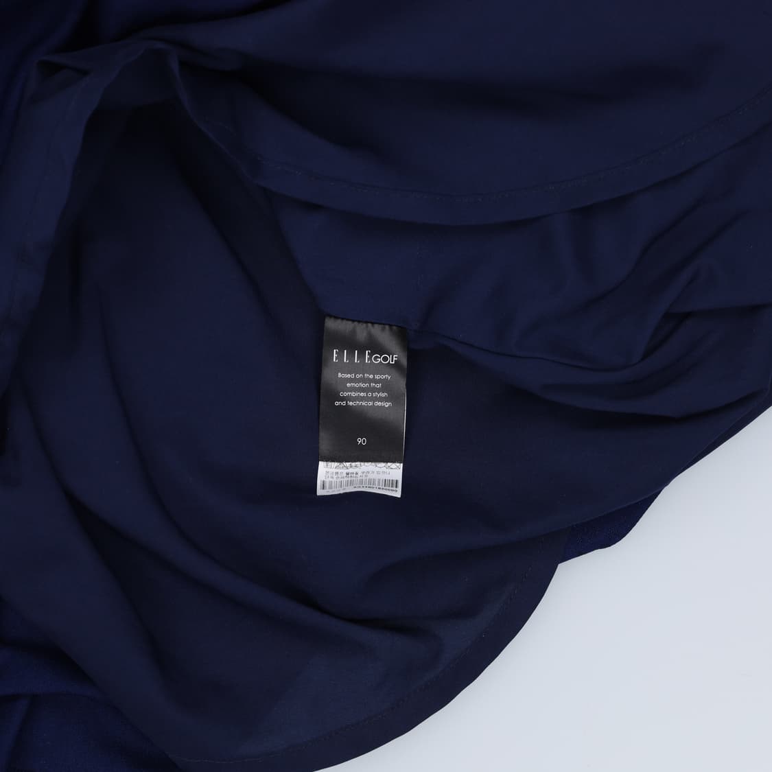 90 엘르골프 반팔 카라 원피스 0408H1 상품이미지4